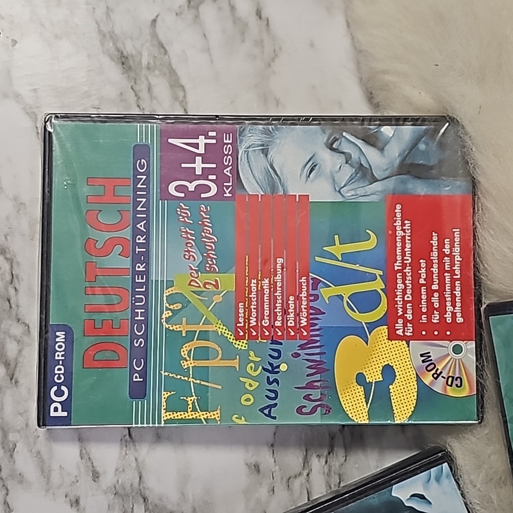 New sealed 3 PC CD-ROMs German homeschooling grades 1 to 6 all subjects - Picture 3 of 10